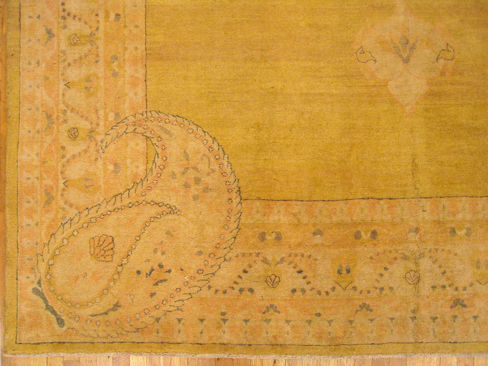 Antique Indian Agra Rug 11'7" H x 9'1" W - 3