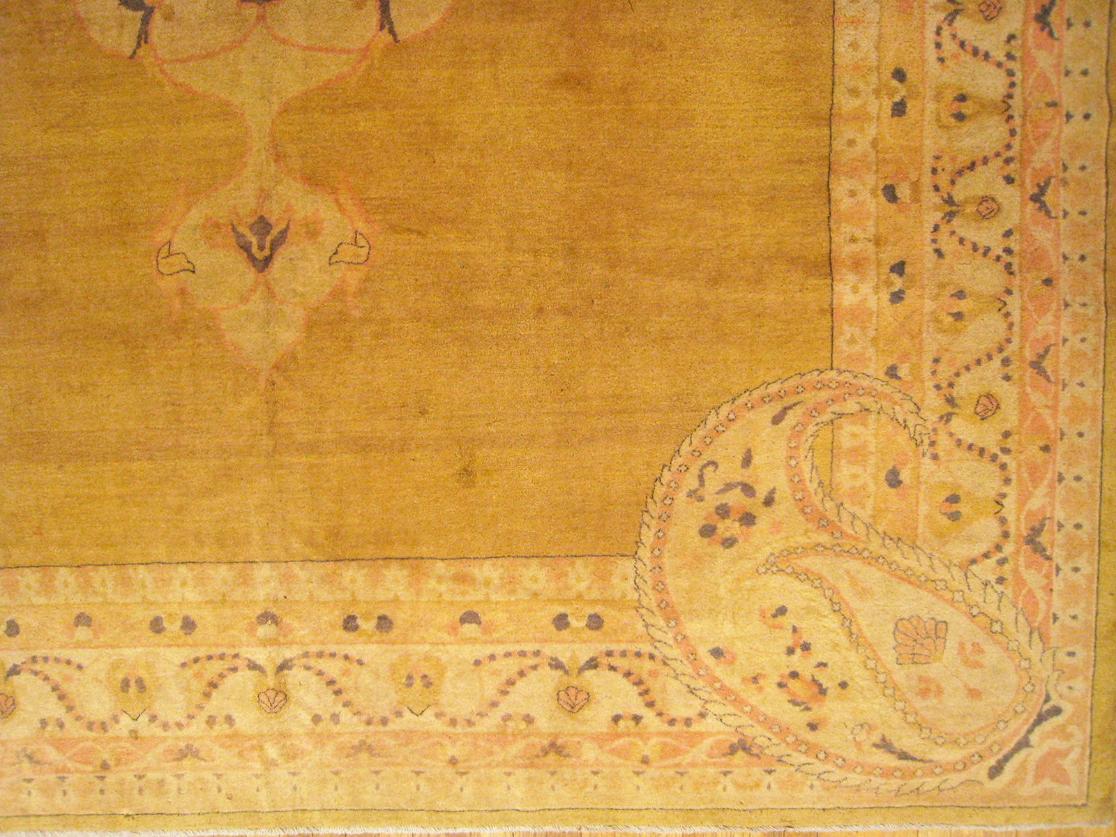 Antique Indian Agra Rug 11'7" H x 9'1" W - 4