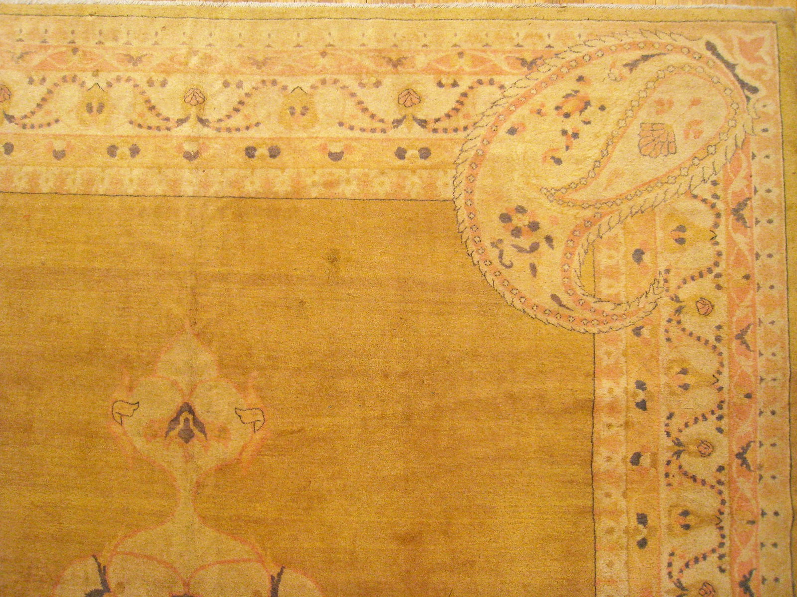Antique Indian Agra Rug 11'7" H x 9'1" W - 8