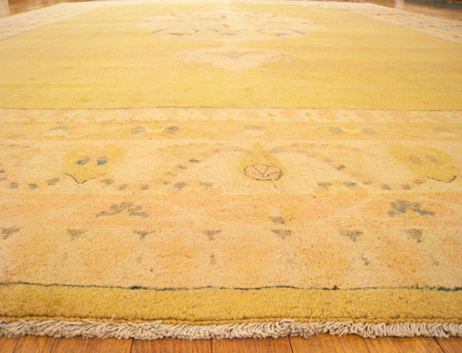 Antique Indian Agra Rug 11'7" H x 9'1" W - 9