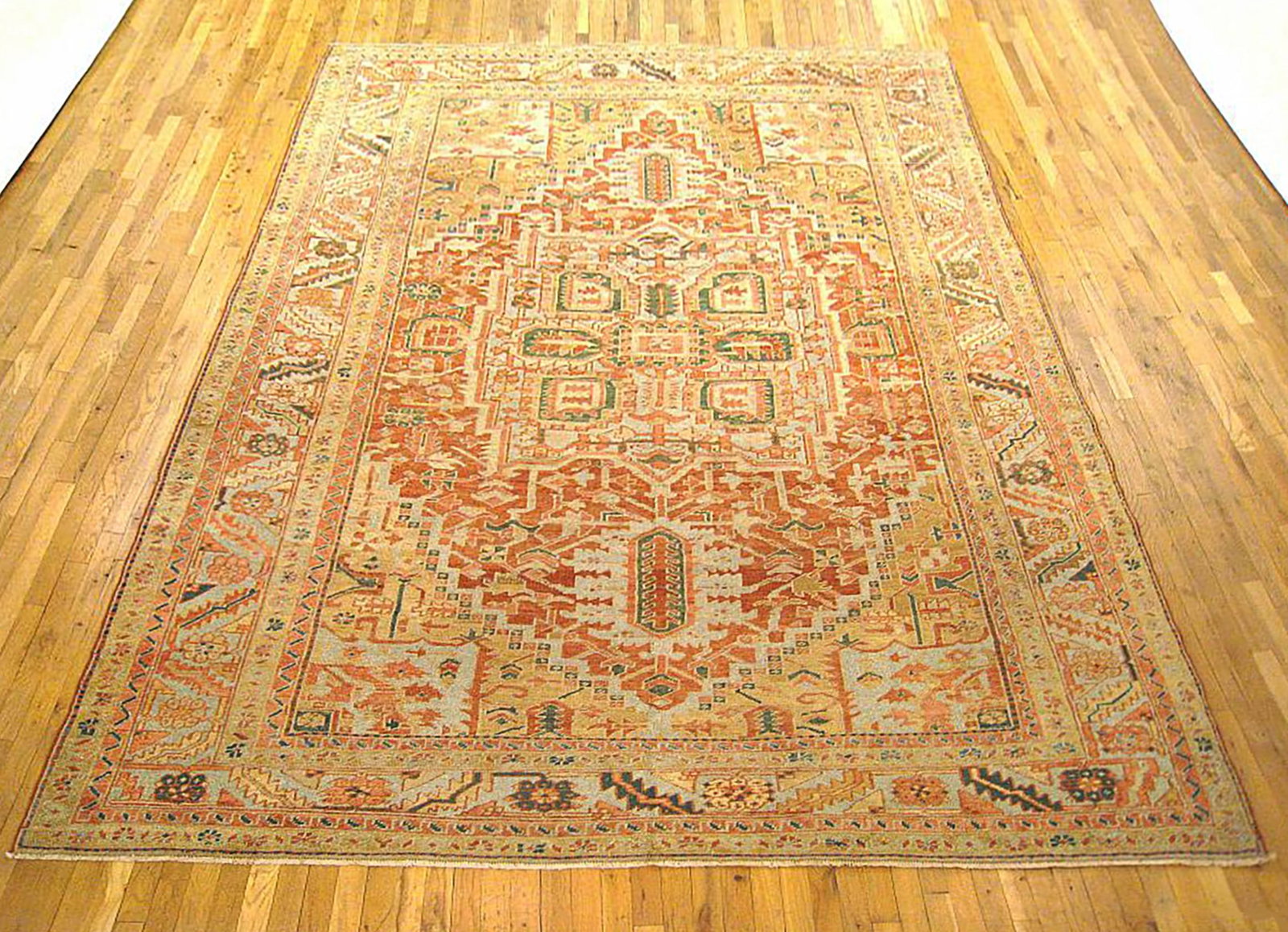 Antique Persian Heriz Rug 11'3" H x 8'6" W - 2