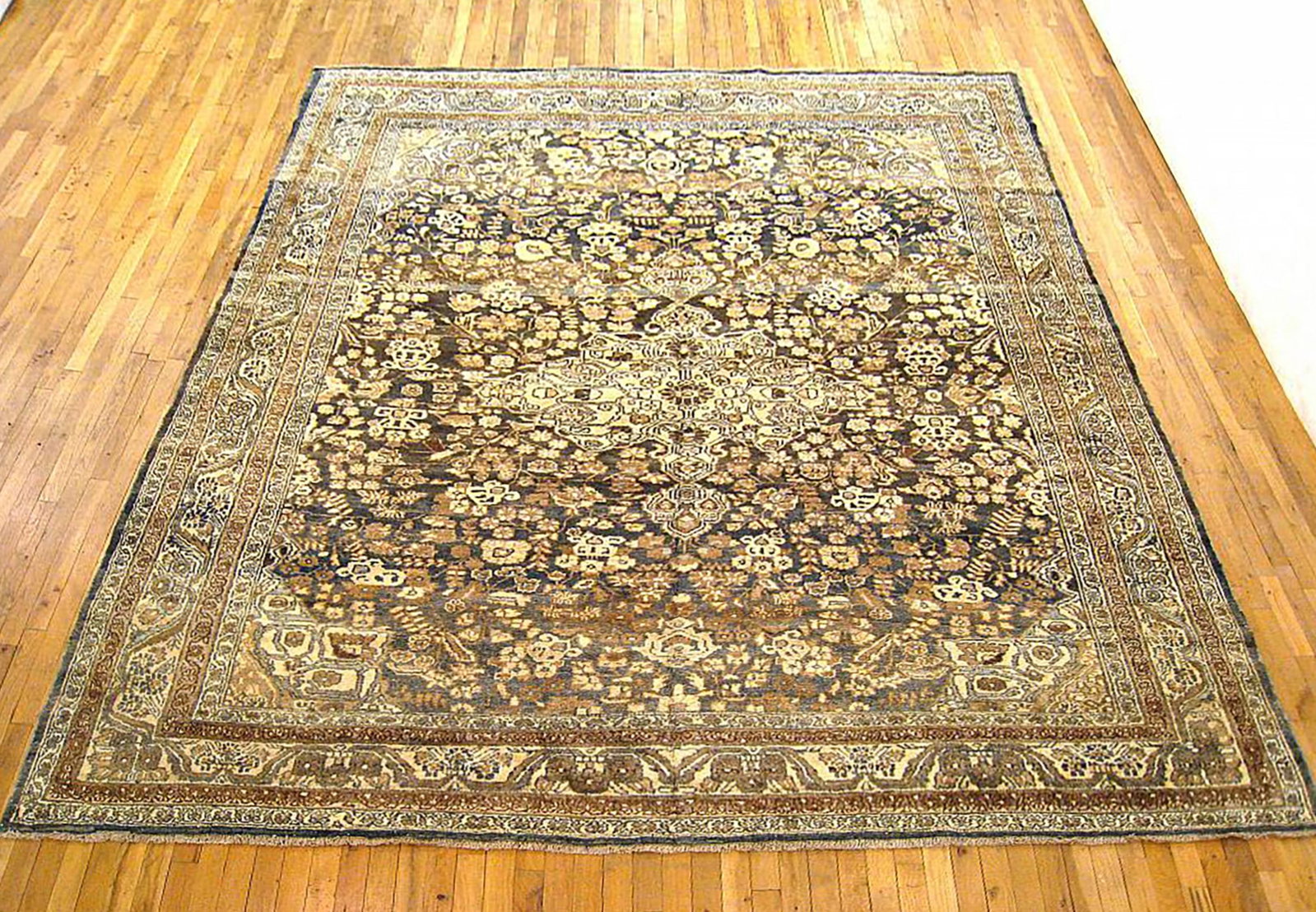 Antique Persian Bibikabad Rug 11'2" H x 9'1" W - 2