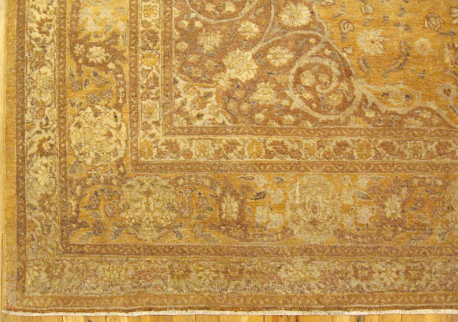 Antique Persian Tabriz Rug 11'0" H x 8'0" W - 2