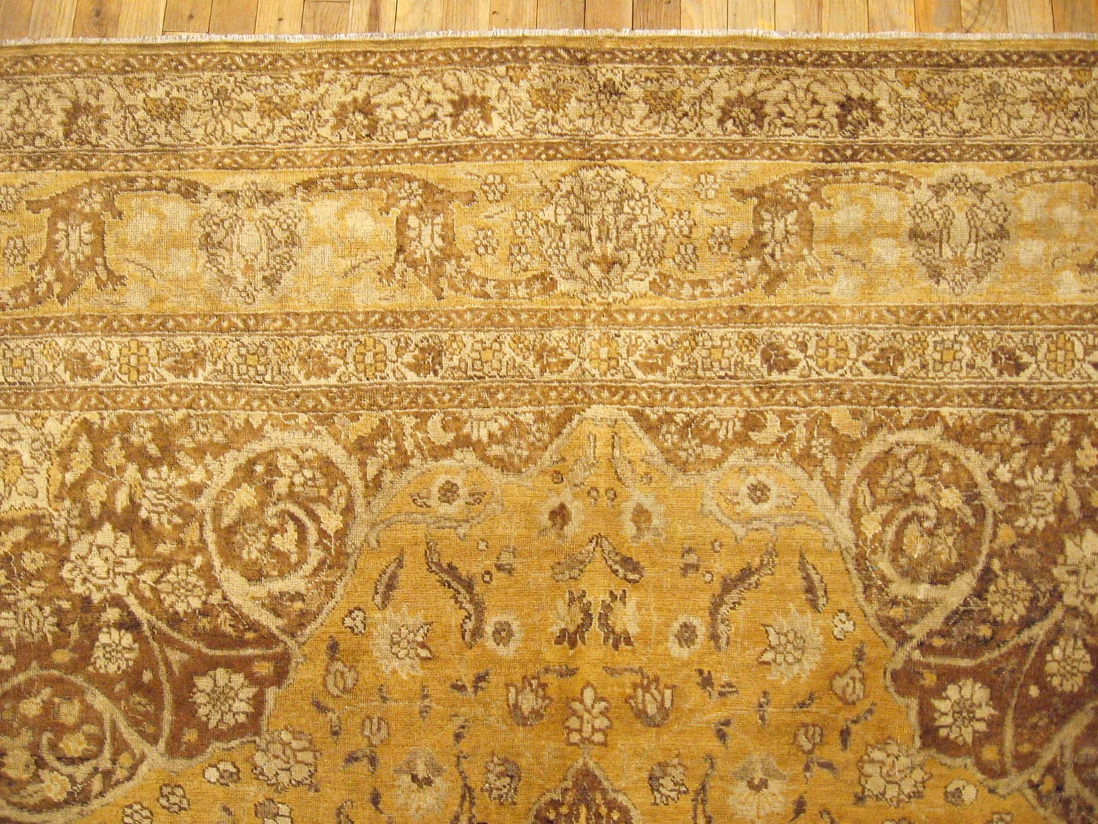 Antique Persian Tabriz Rug 11'0" H x 8'0" W - 7