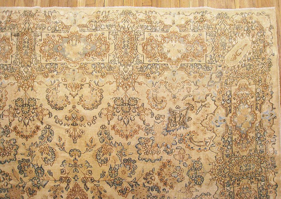 Vintage Persian Kerman Rug 10'5" H x 8'3" W - 7
