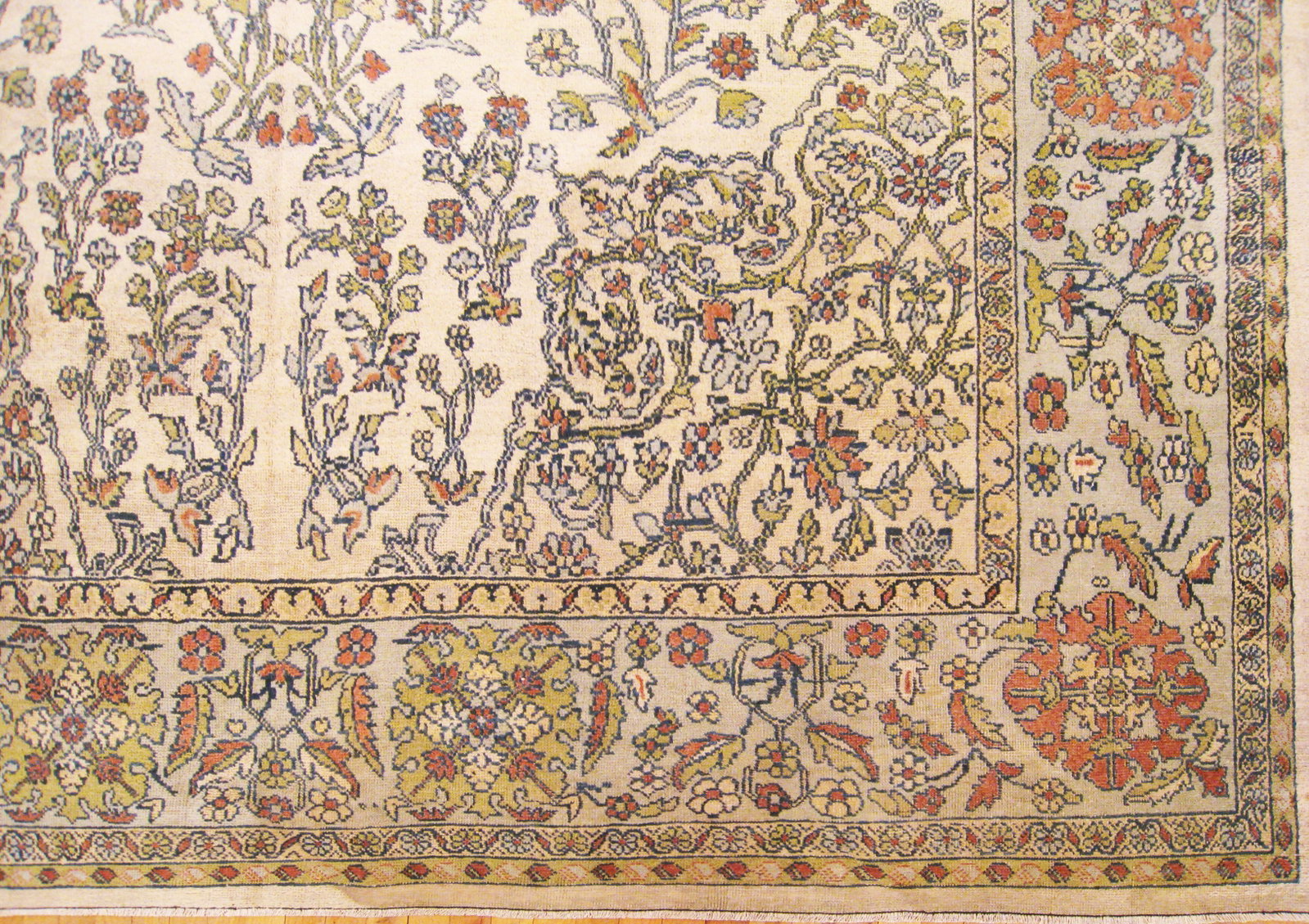 Antique Persian Sultanabad Rug 10'2" H x 9'5" W - 4