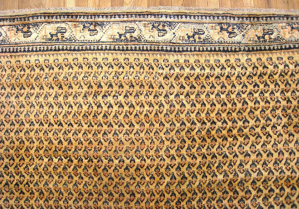Vintage Persian Saraband Rug 10'2" H x 7'0" W - 7