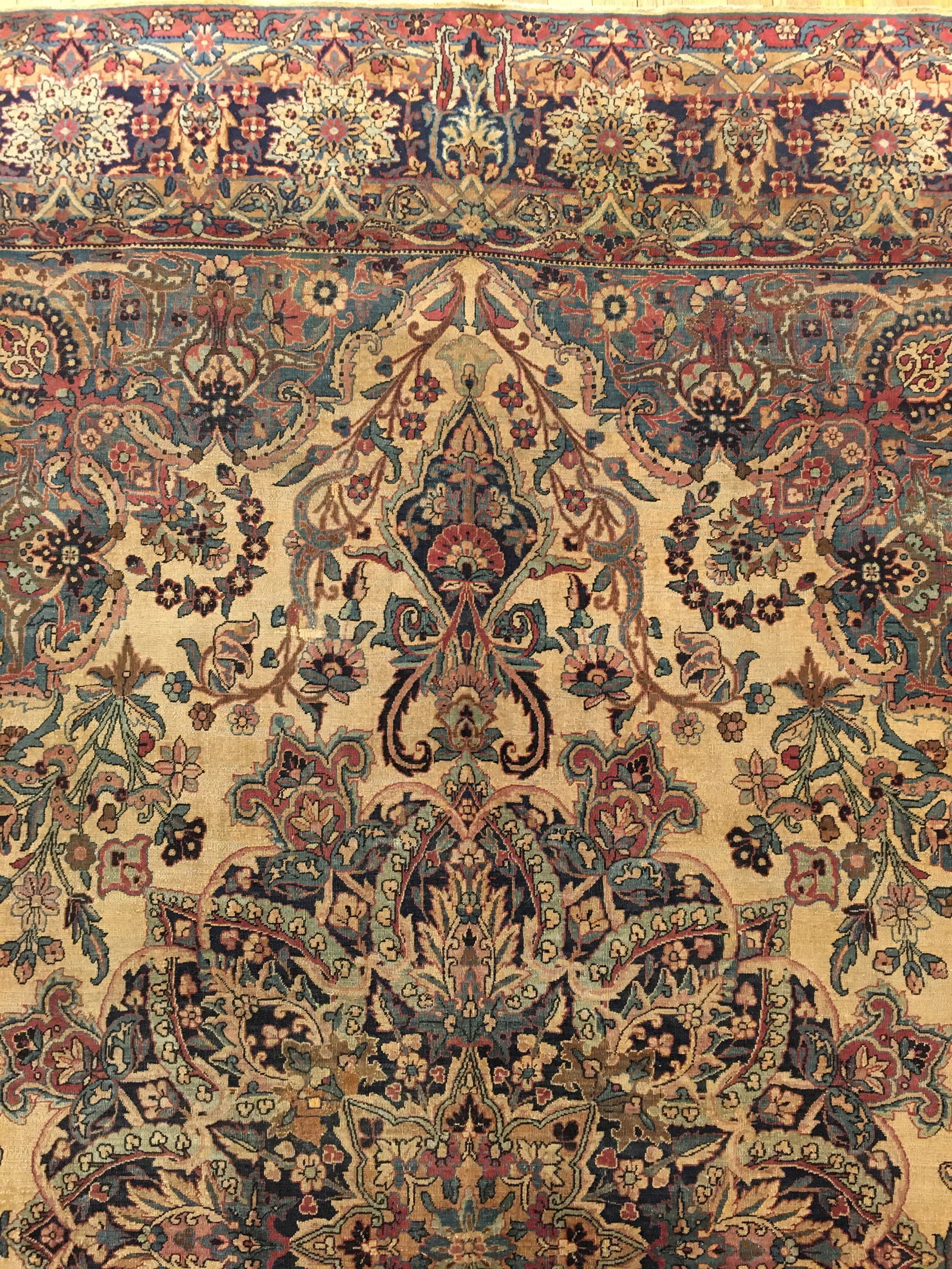 Antique Persian Lavar Rug 10'0" H x 6'9" W - 7