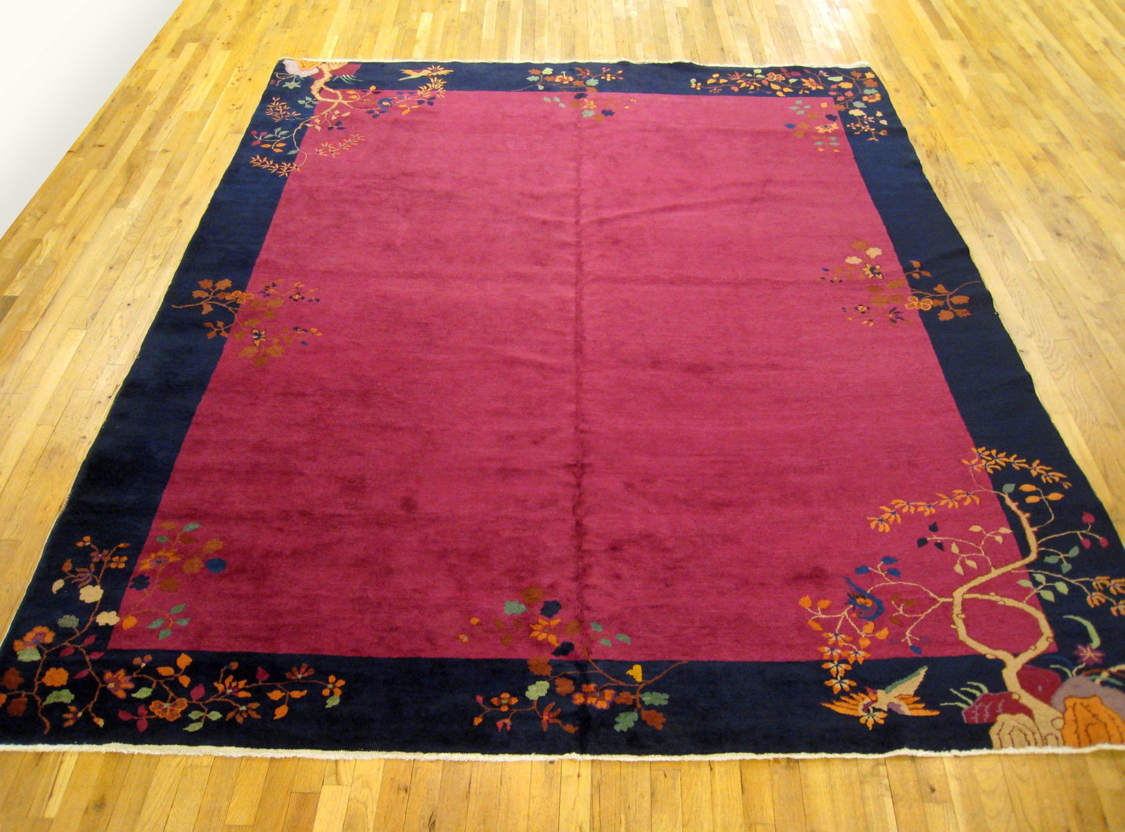Antique Chinese Rug 9'9" H x 8'3" W - 2