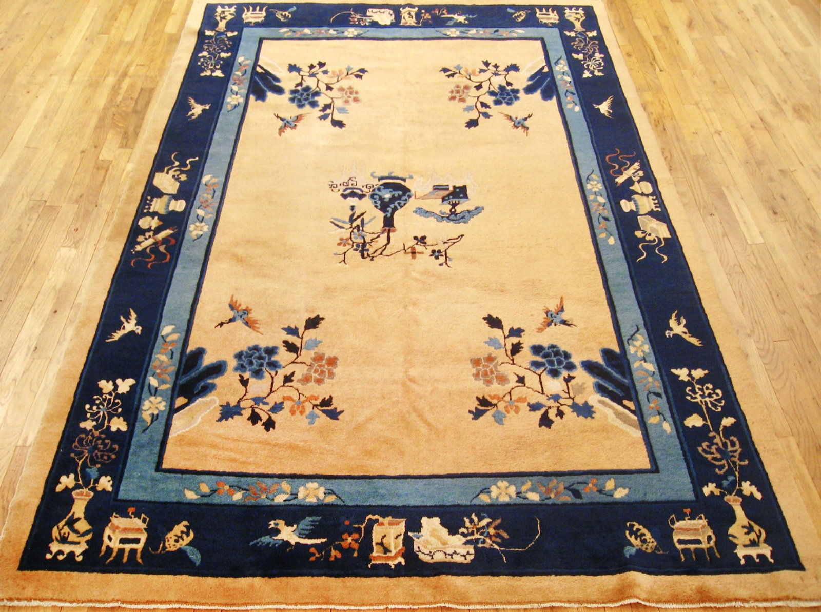 Antique Chinese Rug 8'8" H x 6'0" W - 2