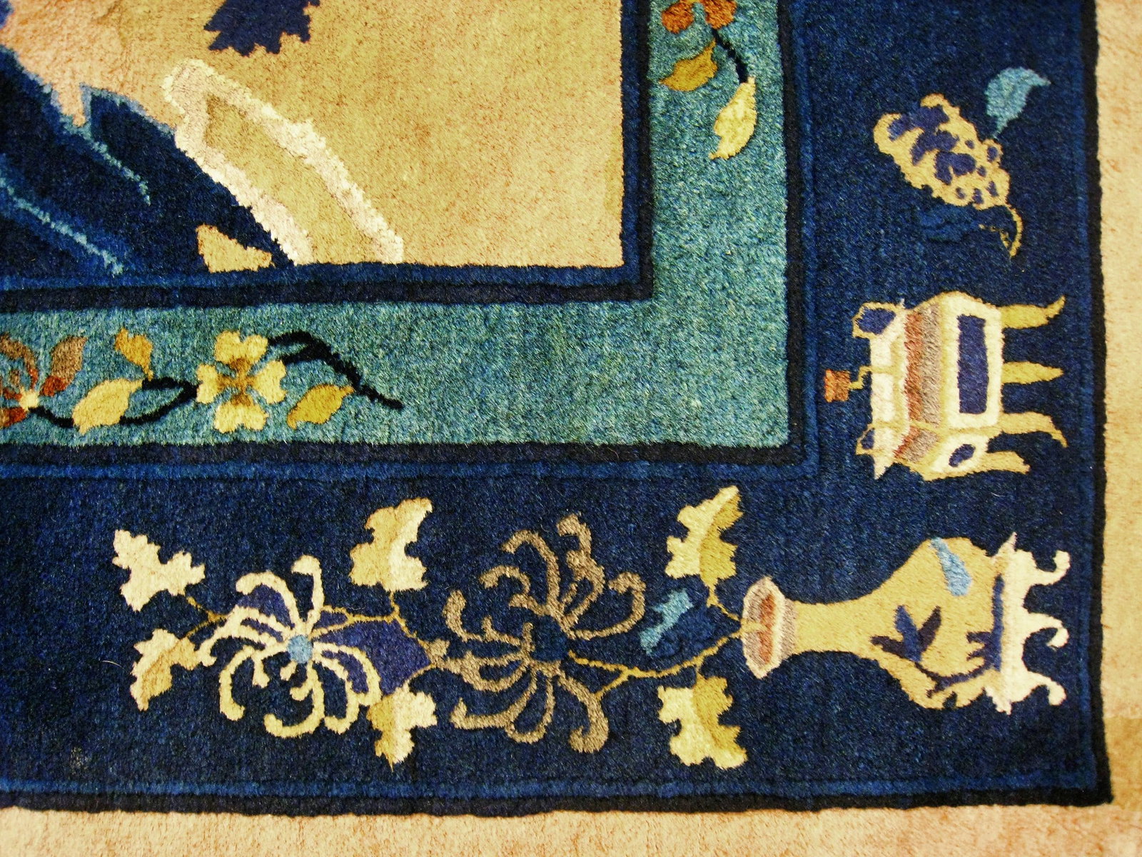 Antique Chinese Rug 8'8" H x 6'0" W - 6