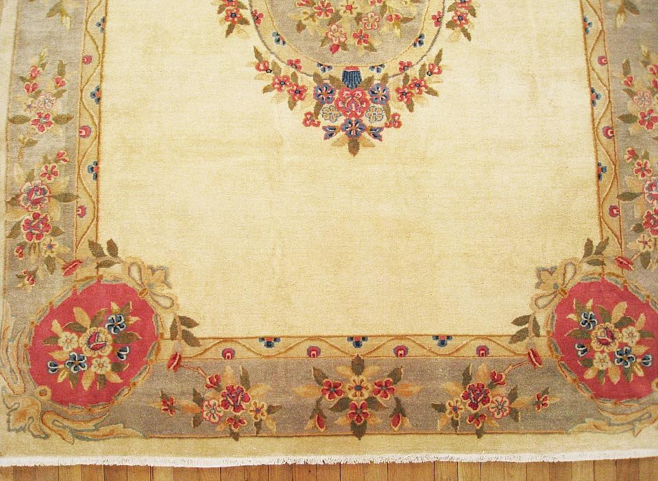 Vintage Persian Kerman Rug 8'7" H x 6'0" W - 3
