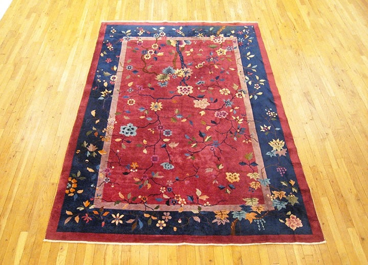 Antique Chinese Rug 8'6" H x 6'0" W - 2