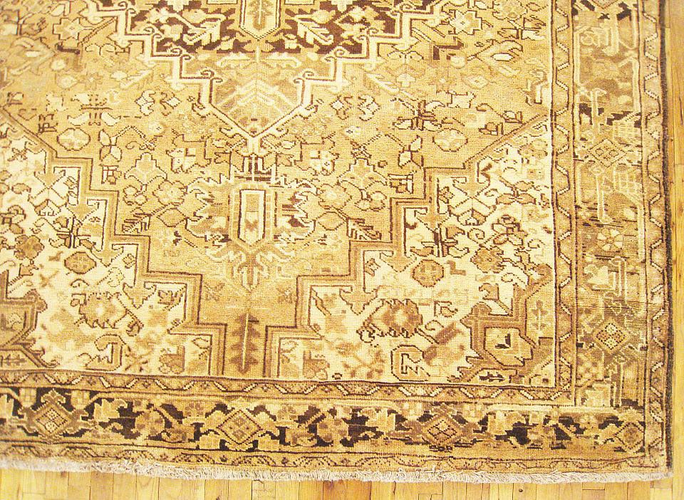Vintage Persian Heriz Rug 8'1" H x 6'9" W - 4