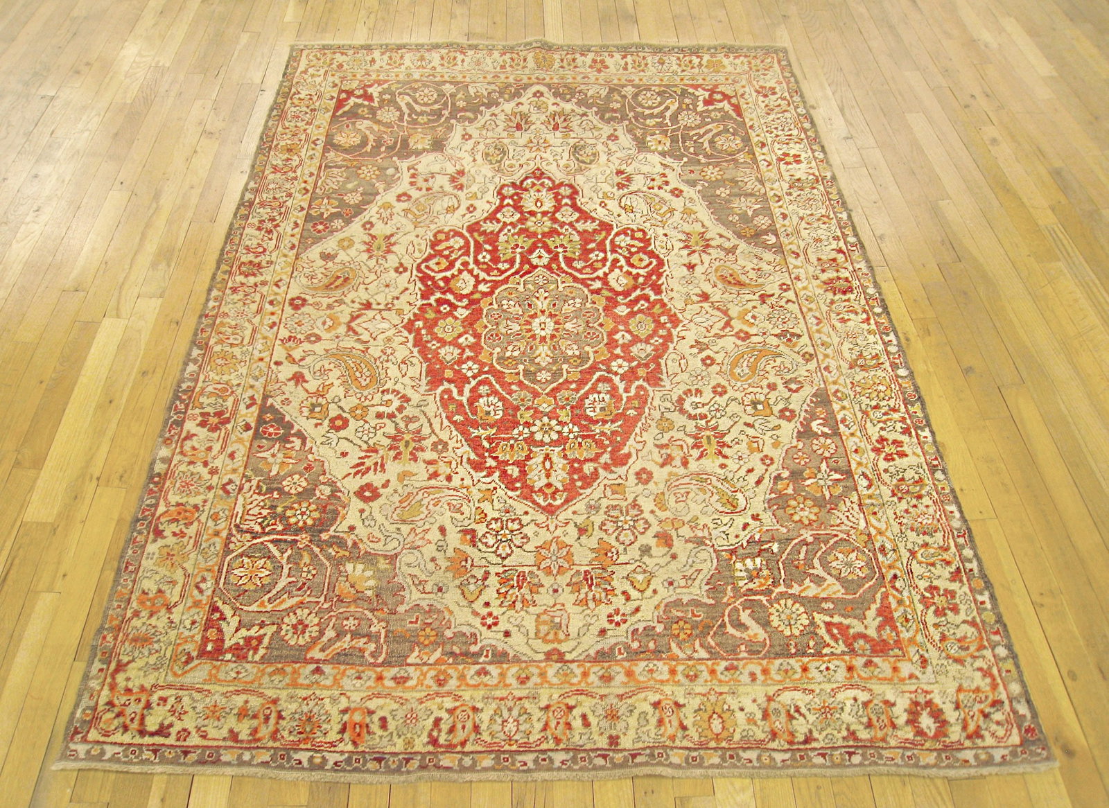 Vintage Turkish Rug 7'1" H x 4'10" W - 2