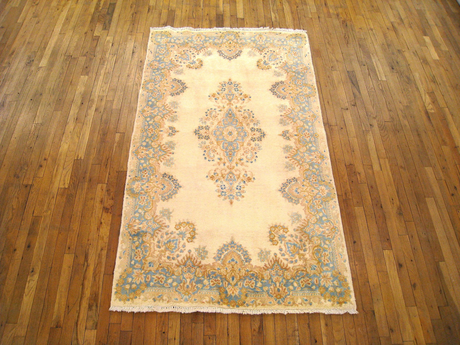 Vintage Persian Kerman Rug 7'1" H x 4'1" W - 2