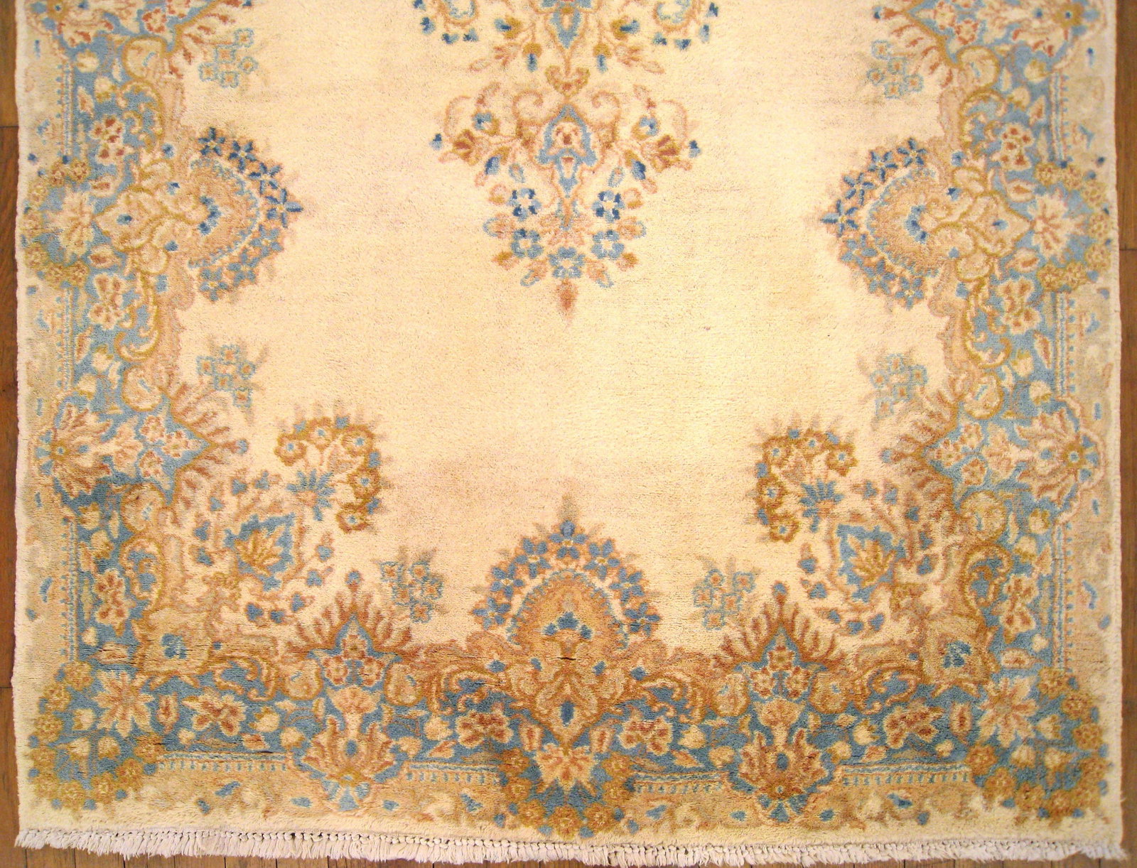 Vintage Persian Kerman Rug 7'1" H x 4'1" W - 3
