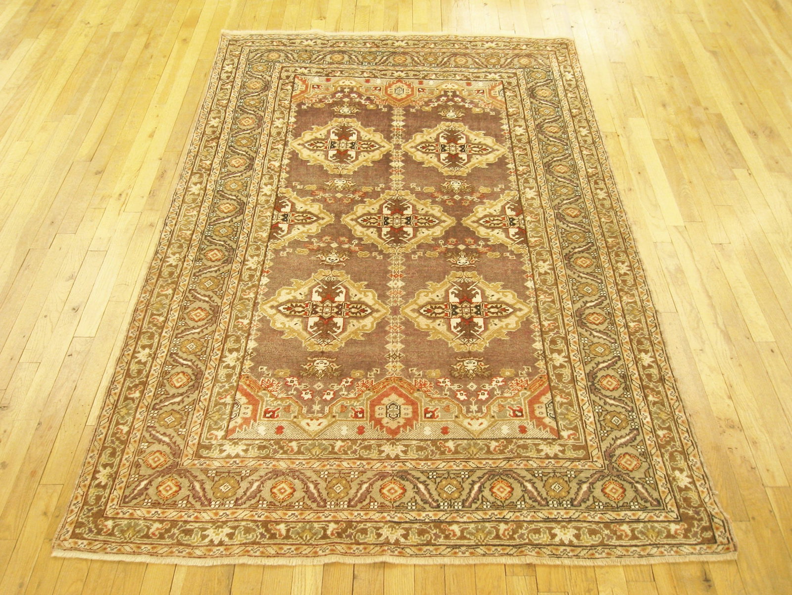 Vintage Turkish Rug 6'9" H x 4'6" W - 2