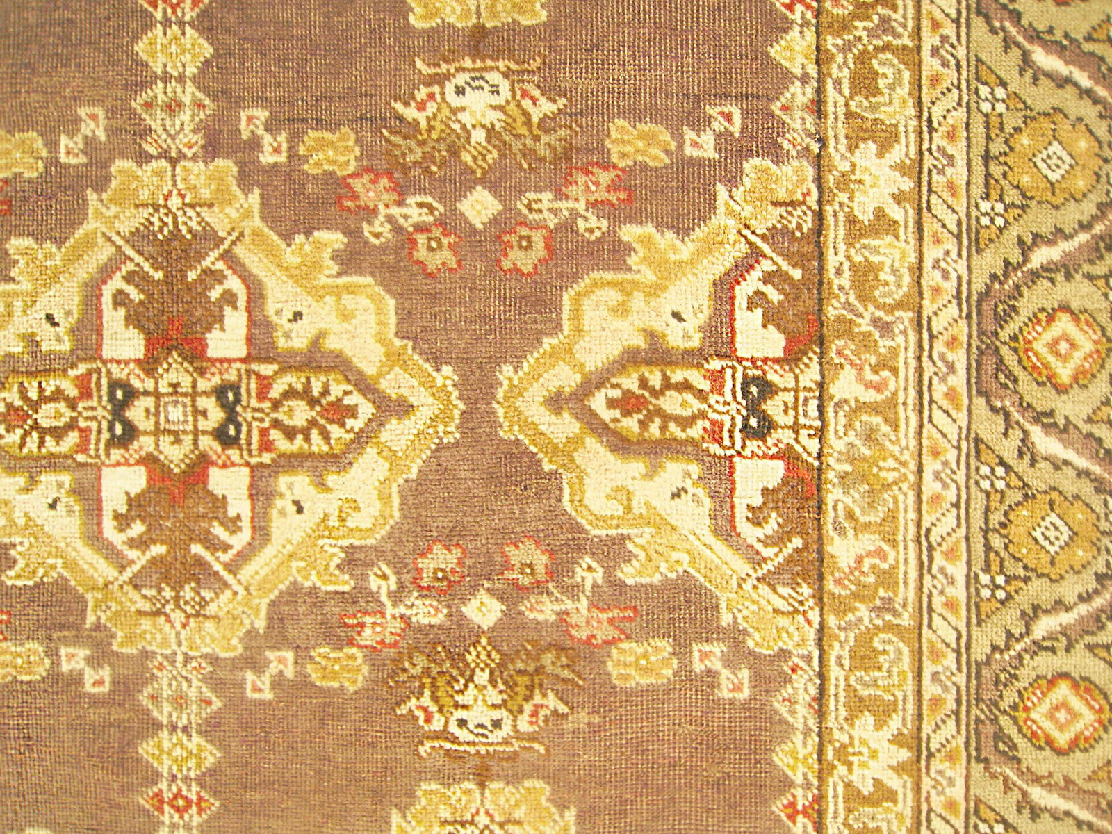 Vintage Turkish Rug 6'9" H x 4'6" W - 7