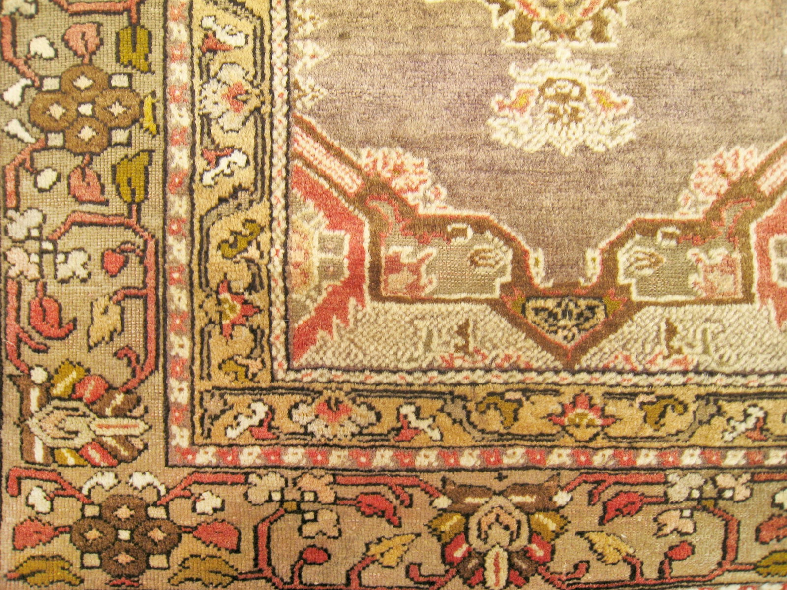 Vintage Turkish Rug 6'8" H x 4'9" W - 3