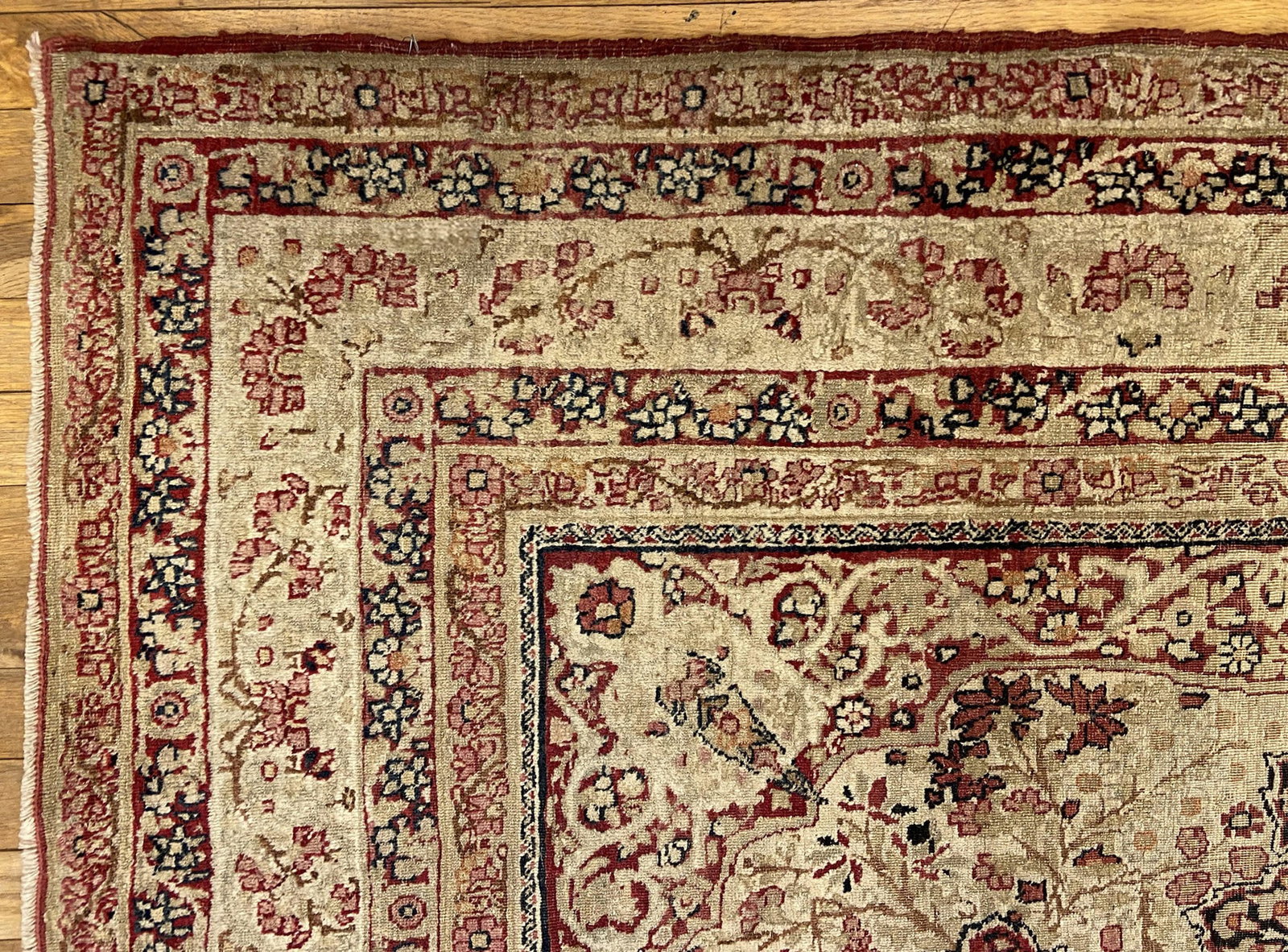 Antique Persian Lavar Rug 6'8" H x 4'6" W - 7