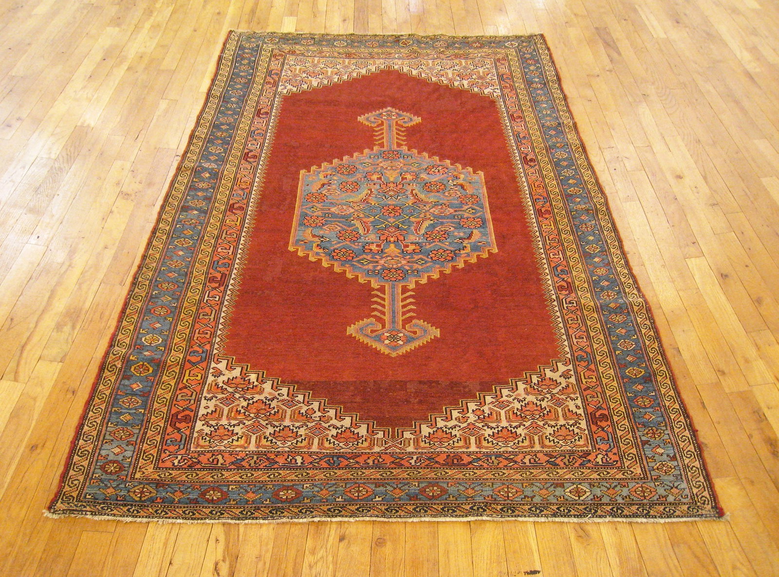 Antique Persian Malayer Rug 6'8" H x 4'1" W - 2