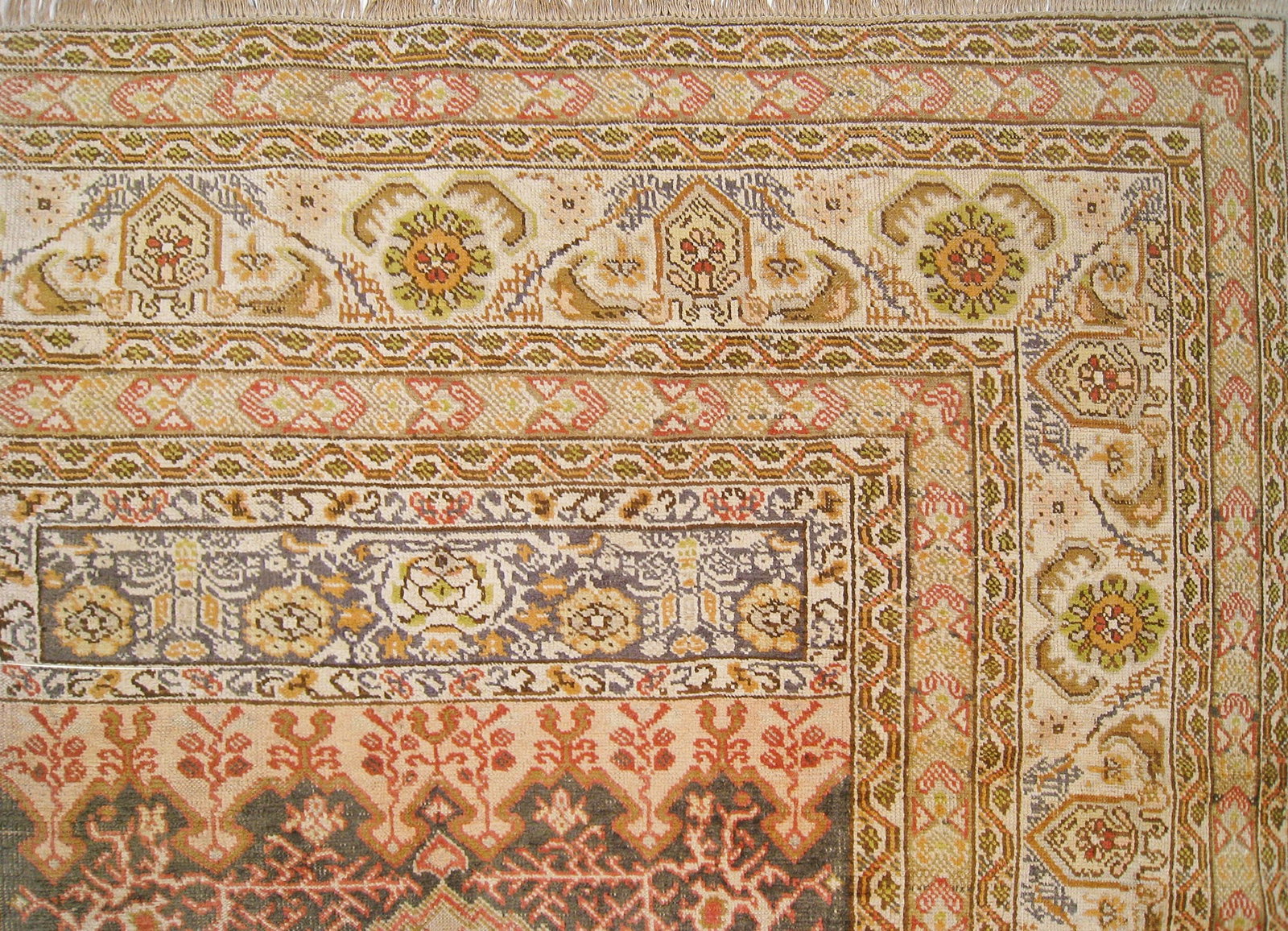 Vintage Turkish Prayer Rug 6'0" H x 4'4" W - 5
