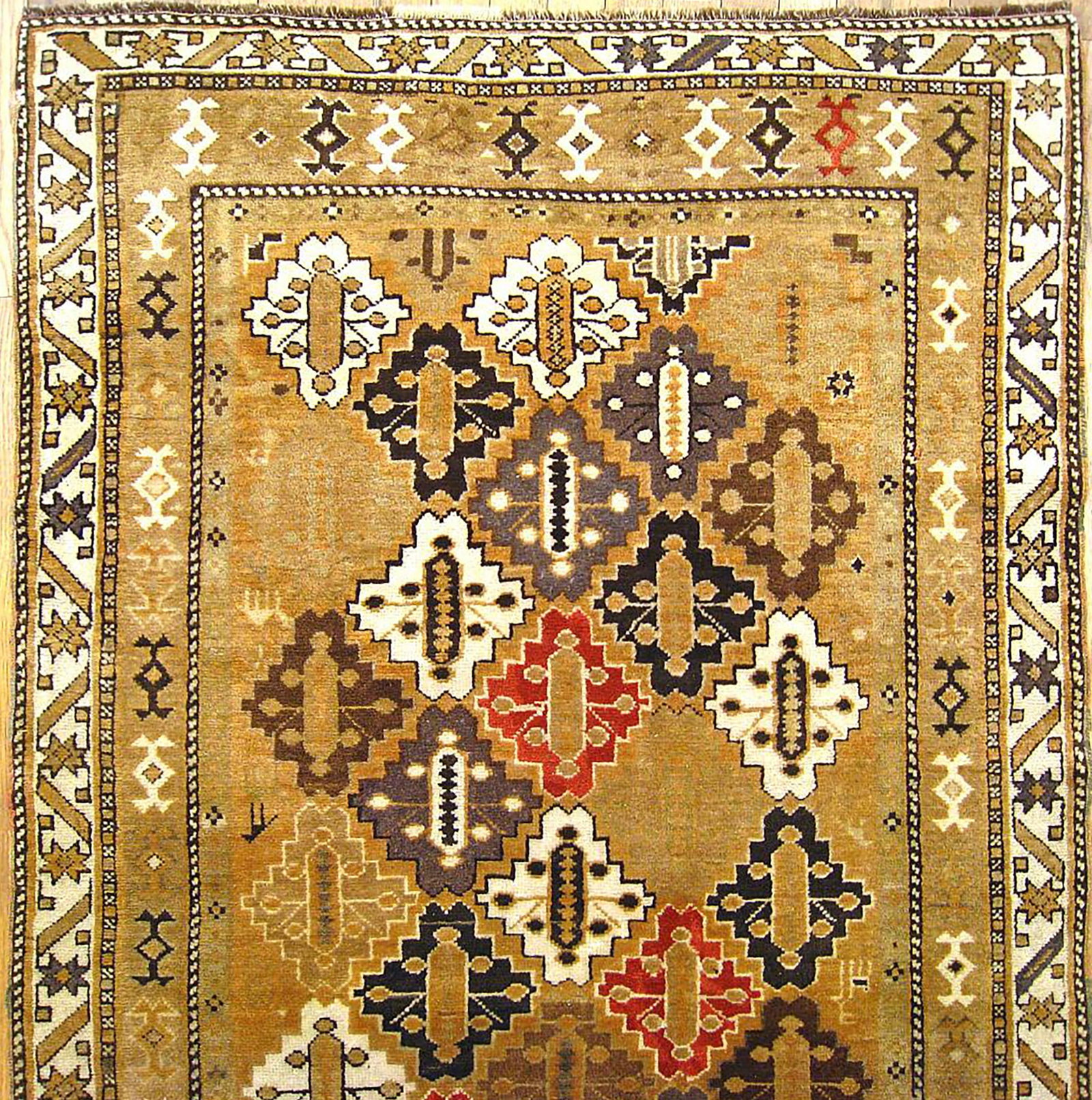 Antique Caucasian Shirvan Rug 6'0" H x 3'6" W - 4