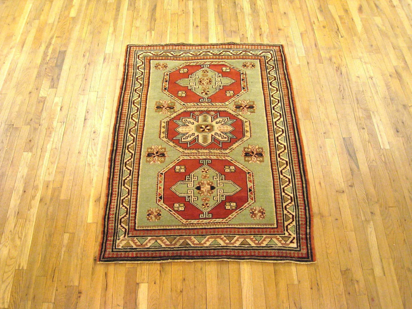 Antique Caucasian Kazak Rug 5'3" H x 3'9" W - 2