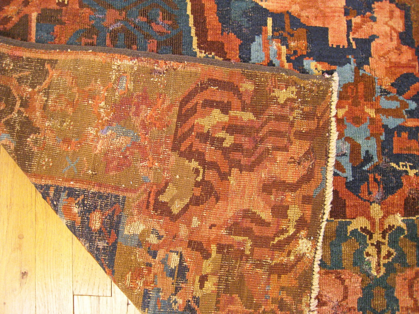Antique Caucasian Karabagh Rug 10'0" H x 4'8" W - 7