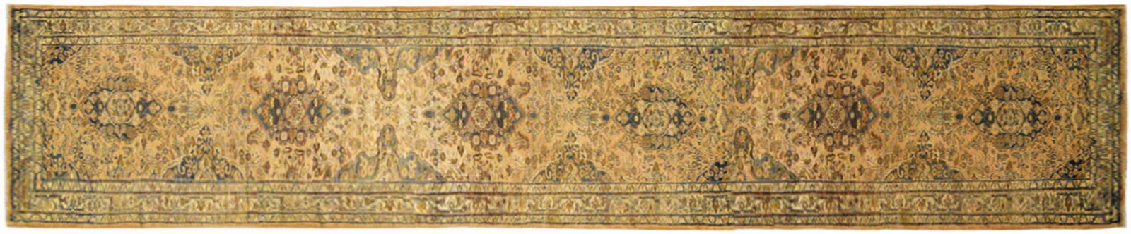 Antique Persian Malayer Rug 19'0" H x 2'9" W (1 of 7)