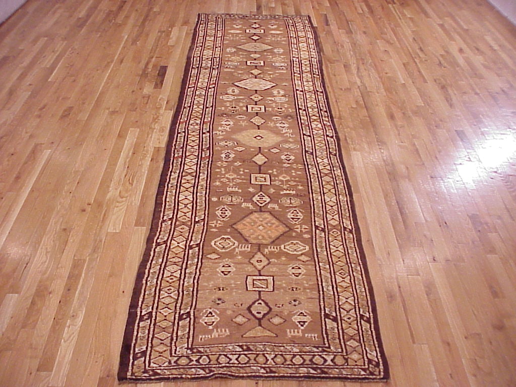 Vintage Persian Kurd Rug 12'3" H x 3'4" W - 7