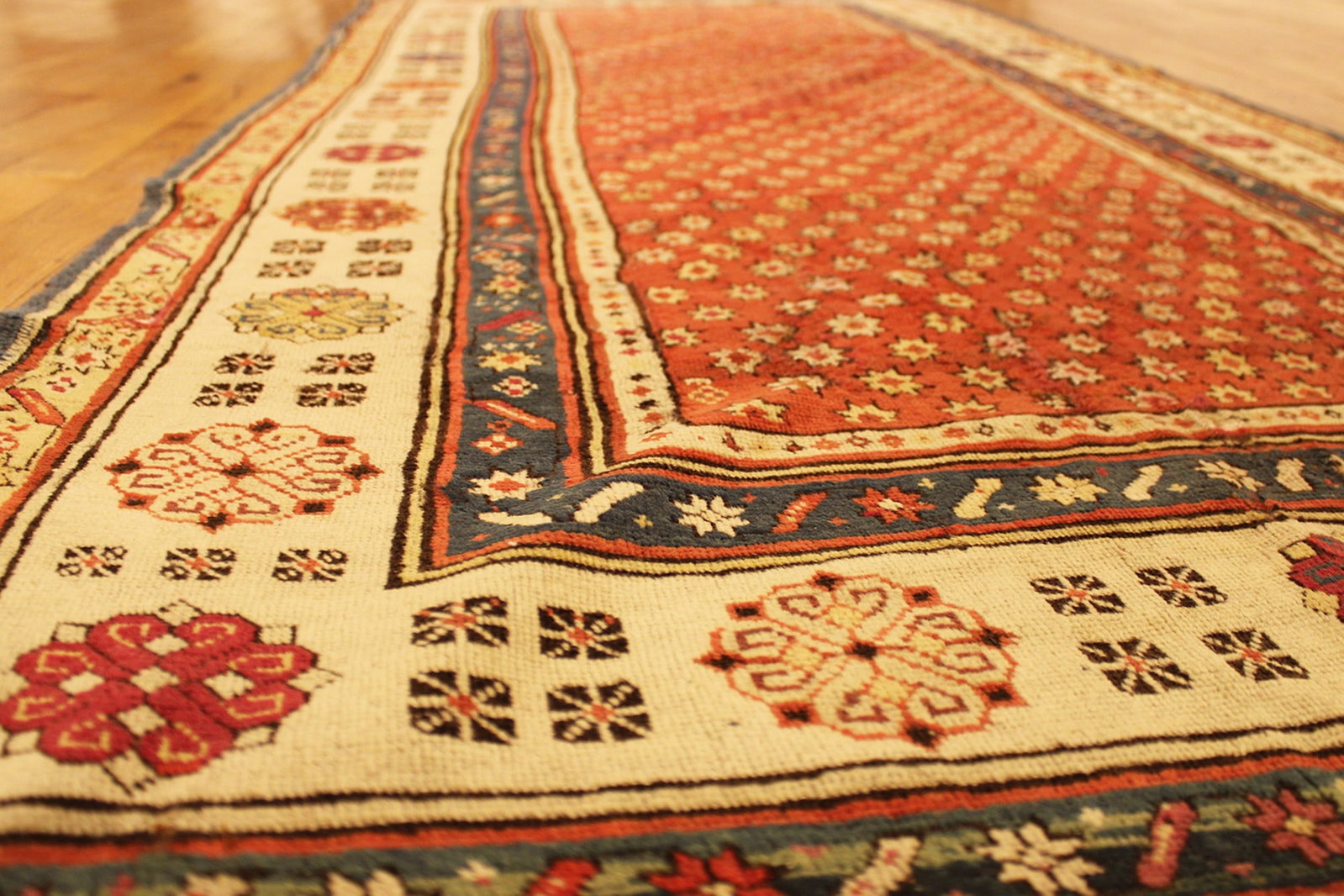 Antique Caucasian Talish Rug 8'0" H x 3'7" W - 7