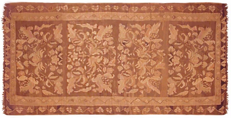Vintage Bessarabian Kilim Rug 12'6" H x 5'3" W (1 of 5)