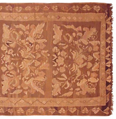 Vintage Bessarabian Kilim Rug 12'6" H x 5'3" W - 5