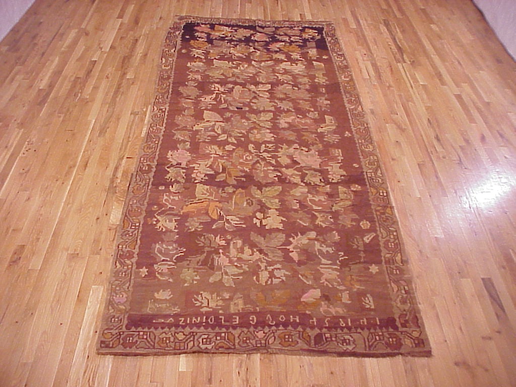 Vintage Bessarabian Kilim Rug 12'0" H x 5'0" W - 2
