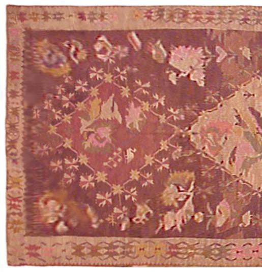 Vintage Bessarabian Kilim Rug 11'5" H x 5'8" W - 3