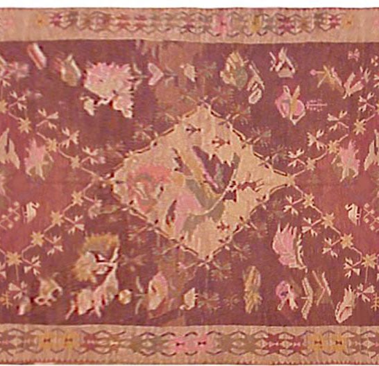 Vintage Bessarabian Kilim Rug 11'5" H x 5'8" W - 4