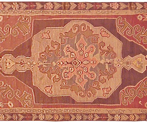Vintage Bessarabian Kilim Rug 11'0" H x 5'6" W - 4