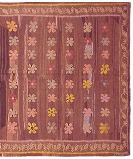 Vintage Bessarabian Kilim Rug 9'6" H x 5'6" W - 5