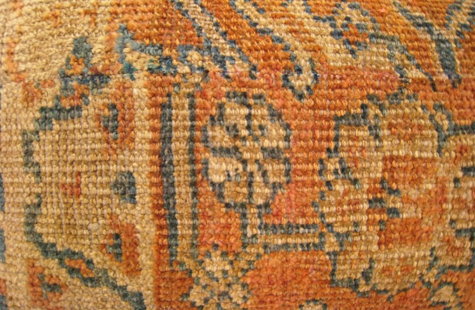 Antique Persian Sultanabad Rug Pillow 1'10" H x 1'2" W - 3
