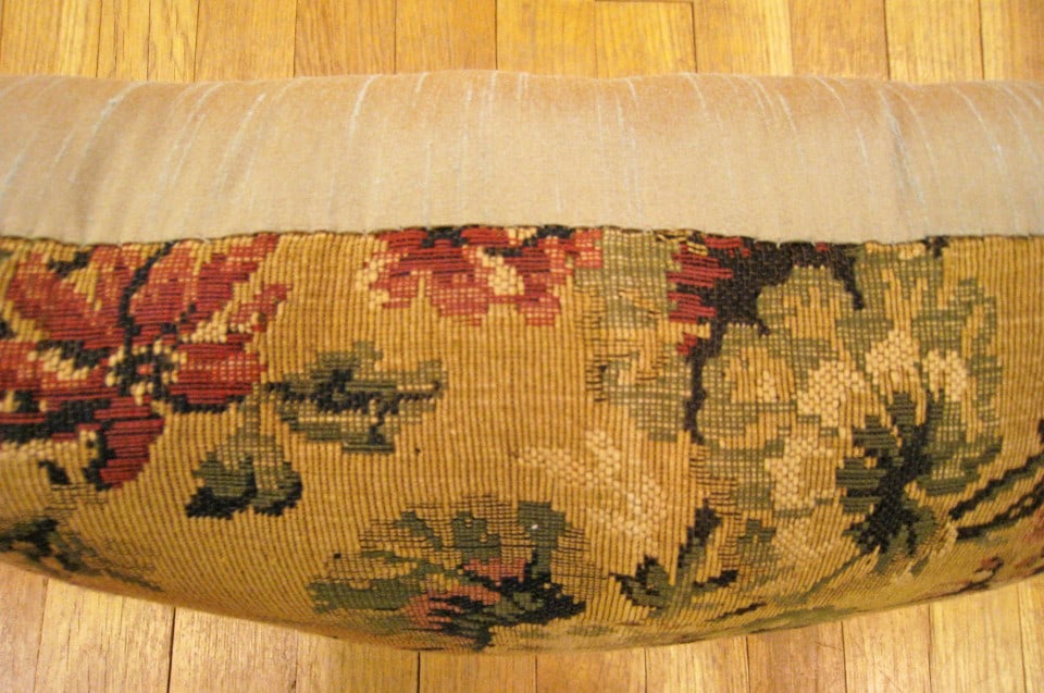 Antique Jacquard Tapestry Pillow 1'3" H x 1'6" W - 4