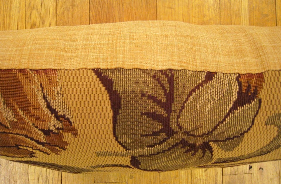 Antique Jacquard Tapestry Pillow 1'0" H x 1'11" W - 4