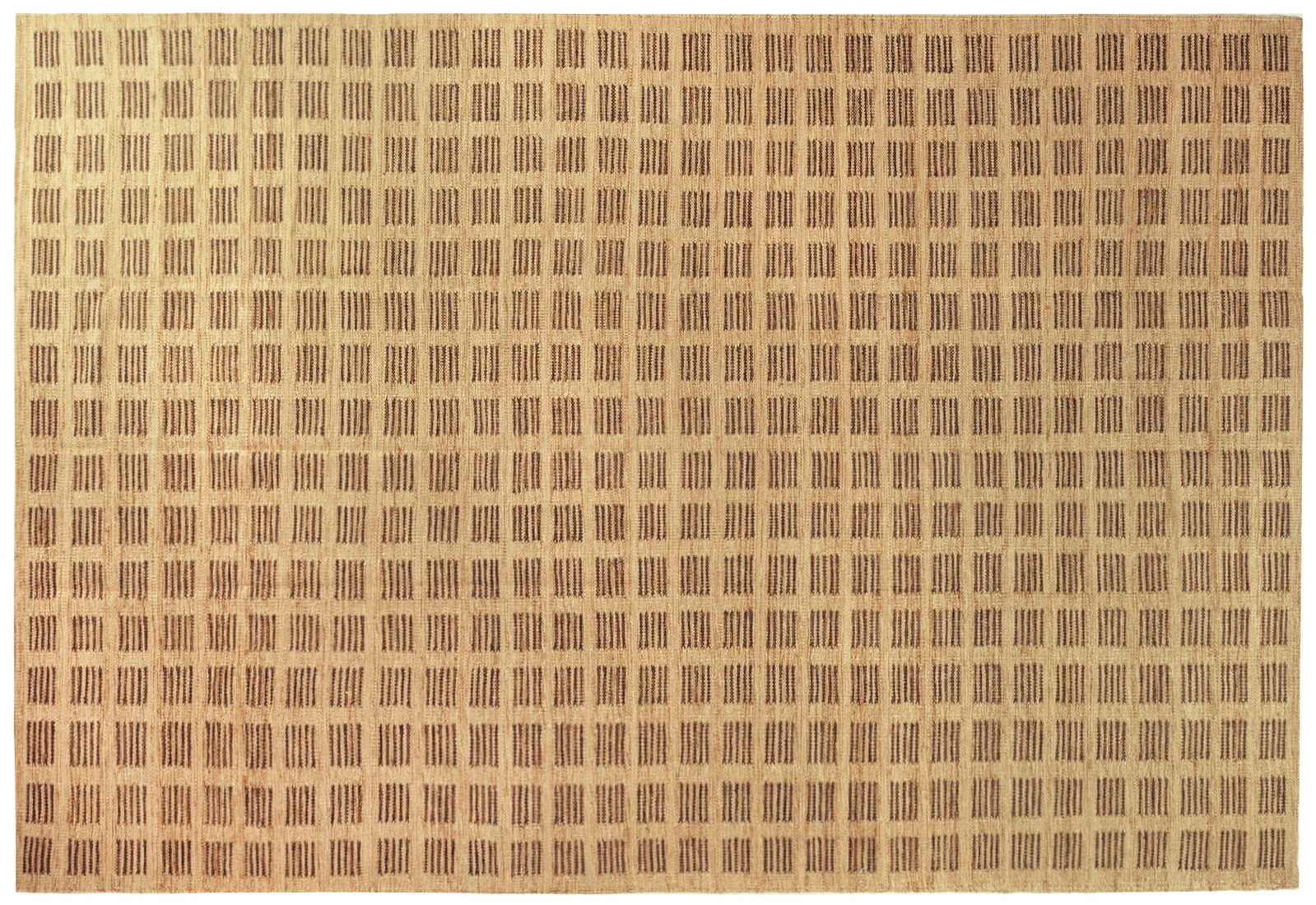 New Flat Weave 12'4" H x 8'6" W: New Pakistan Flat Weave, Large sizeA one-of-a-kind modern Pakistan Flat weave with a thick and lustrous wool pile with soft touch and great resistance to wear. This flat weave features art deco motifs