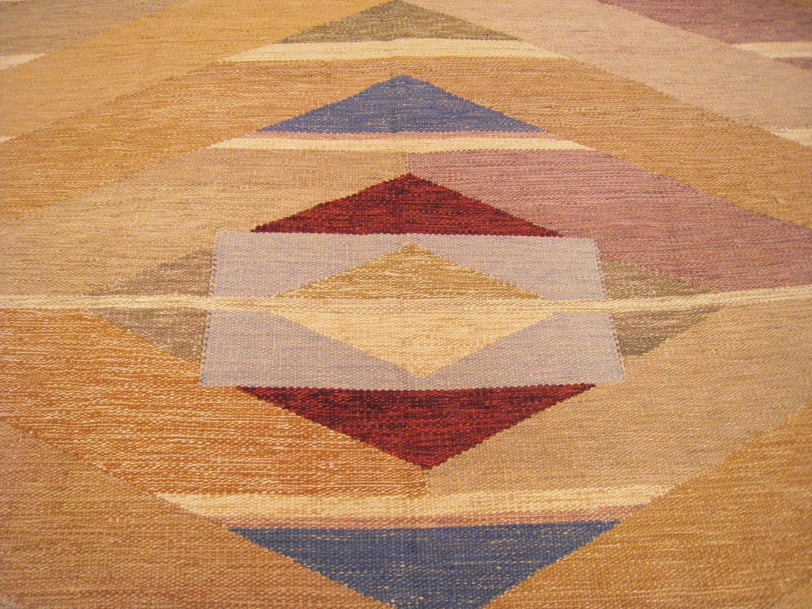 New Flat Weave Rug 12'0" H x 8'8" W - 5
