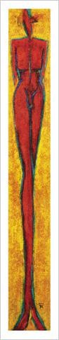 HERMES by Franz Ruzicka: Title: Hermes Artist: Franz Ruzicka Open Edition Print Image Size: 9.5 in. x 54.25 in. Paper Size: 9.5 in. x 54.25 in.