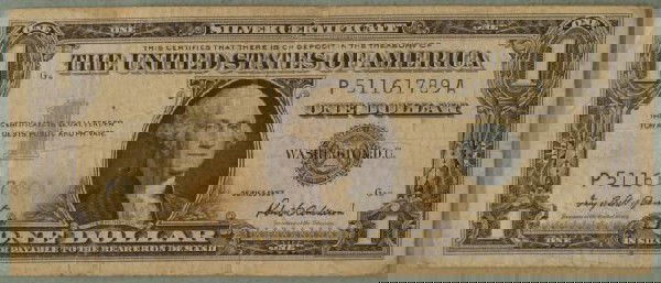 1957 $1 One Dollar U.S. Silver Certificate Note Bill: 1957 $1 One Dollar U.S. Silver Certificate