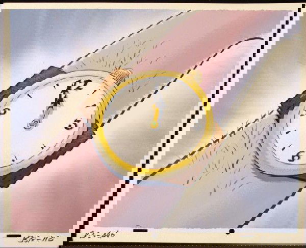 Background Production Pig Time Original Ren and Stimpy: This original hand-painted background is from the Nickelodeon TV show Ren & Stimpy. The show follows two characters - Ren, a crazy Chihuahua - and - Stimpy, an incredibly stupid cat