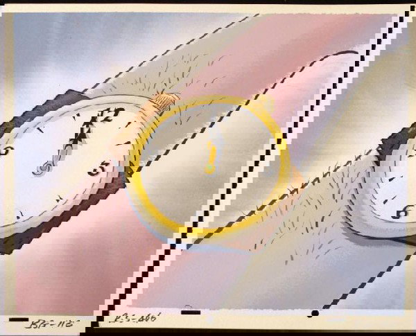 Background Production Pig Time Original Ren and Stimpy: This original hand-painted background is from the Nickelodeon TV show Ren & Stimpy. The show follows two characters - Ren, a crazy Chihuahua - and - Stimpy, an incredibly stupid cat