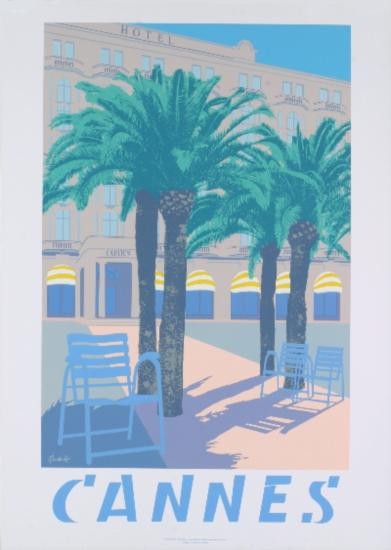 1984 King Cannes Serigraph: Reference #: ULGH1362 Artist Name: King, Perry Title: Cannes Medium: Serigraph Edition Size: 2000 Year: 1984 Paper Size: 35.5 x 25.25 inches Image Size: 28.5 x 19.75 inches Condition: A: Mint Notes: O